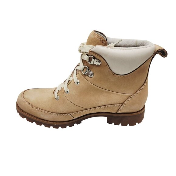 Timberland Womens Ellendale Mid Lace Boots Light Beige Nubuck Size 6 M - Picture 10 of 13